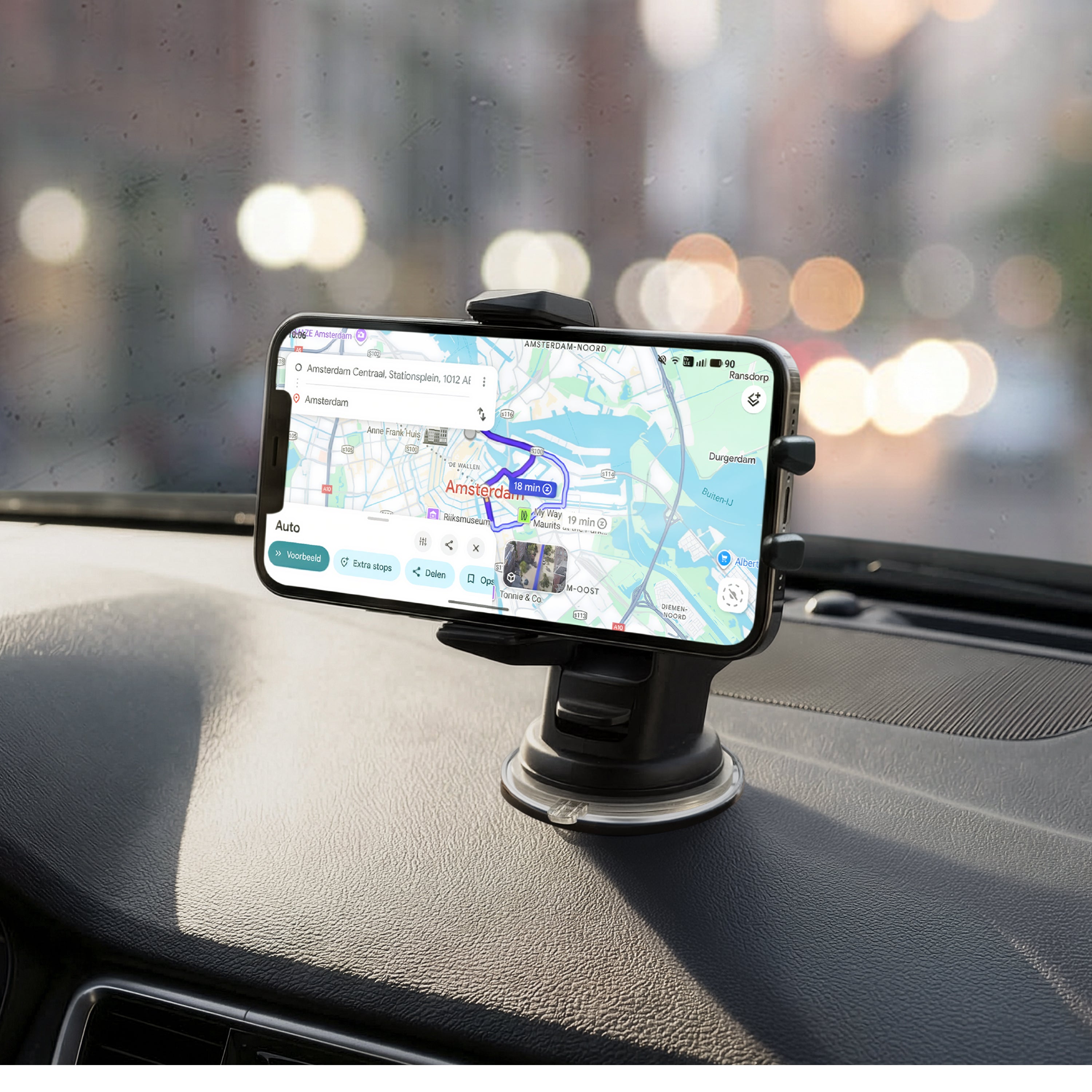 R2B Telefoonhouder Auto - Dashboardpad - Raam en Dashboard - Telefoonhouder auto