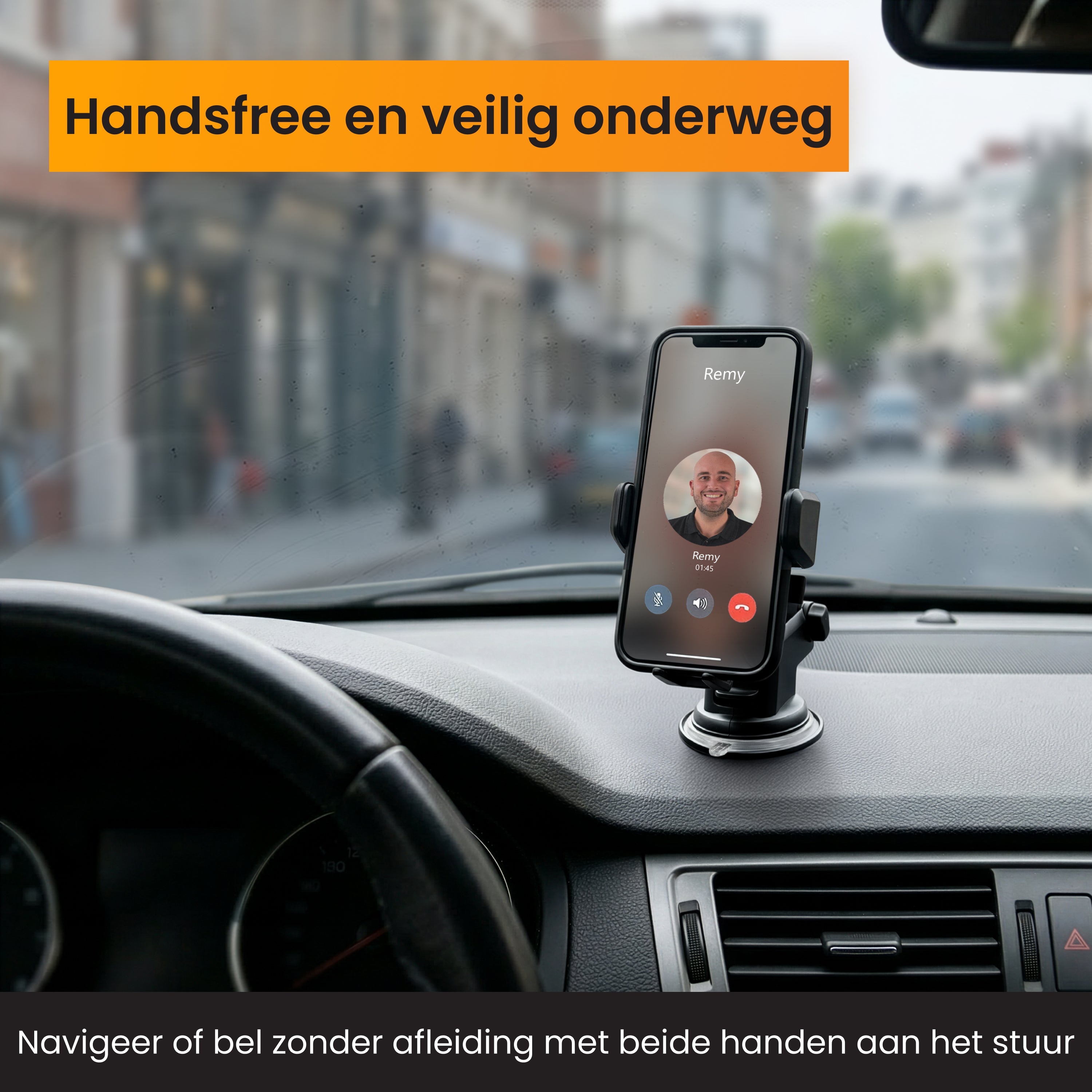 R2B Telefoonhouder Auto - Dashboardpad - Raam en Dashboard - Telefoonhouder auto