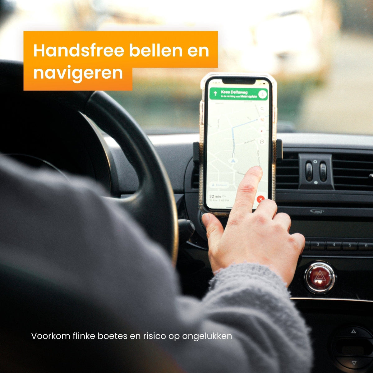 R2B Telefoonhouder Auto - Ventilatierooster - 360° Rotatie - Telefoonhouder auto