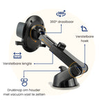 R2B Telefoonhouder Auto Met Zuignap - Raam en Dashboard - Telefoonhouder auto