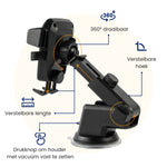R2B Telefoonhouder Auto Met Zuignap - Raam en Dashboard - Telefoonhouder auto