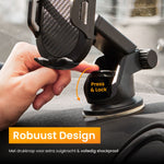 R2B Telefoonhouder auto voor raam/dashboard/ventilatierooster - Model Haarlem - Telefoonhouder auto