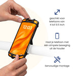 R2B Telefoonhouder Fiets Elastisch - 360° Rotatie - Telefoonhouder fiets