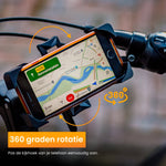 R2B Telefoonhouder Fiets en Scooter - 360° Rotatie - Universeel - Telefoonhouder fiets