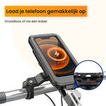 R2B Telefoonhouder Fiets met Powerbank 5000 mAh