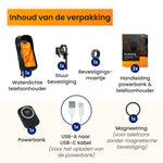 R2B Telefoonhouder Fiets Motor Scooter + Magsafe Powerbank - Telefoonhouder fiets