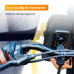 R2B Telefoonhouder Fiets Motor Scooter + Magsafe Powerbank - Waterdicht & Robuust - Telefoonhouder fiets