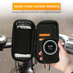R2B Telefoonhouder Fiets Motor Scooter + Magsafe Powerbank - Zwart - Telefoonhouder fiets