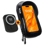 R2B Telefoonhouder Fiets Motor Scooter + Magsafe Powerbank - Zwart - Telefoonhouder fiets