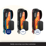 R2B Telefoonhouder Fiets Motor Scooter + Magsafe Powerbank - Zwart/Blauw - Telefoonhouder fiets