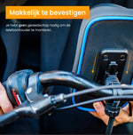 R2B Telefoonhouder Fiets Motor Scooter + Magsafe Powerbank - Zwart/Blauw - Telefoonhouder fiets