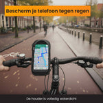 R2B Telefoonhouder Fiets Motor Scooter + Powerbank 10.000 mAh - Waterdicht & Robuust - Telefoonhouder fiets