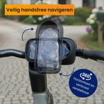 R2B Telefoonhouder Fiets Motor Scooter + Powerbank 10.000 mAh - Waterdicht & Robuust - Telefoonhouder fiets
