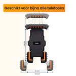 R2B Telefoonhouder Fiets Motor Scooter - Safety Lock Systeem - 360° Rotatie & Kantelbaar - Schokbestendig