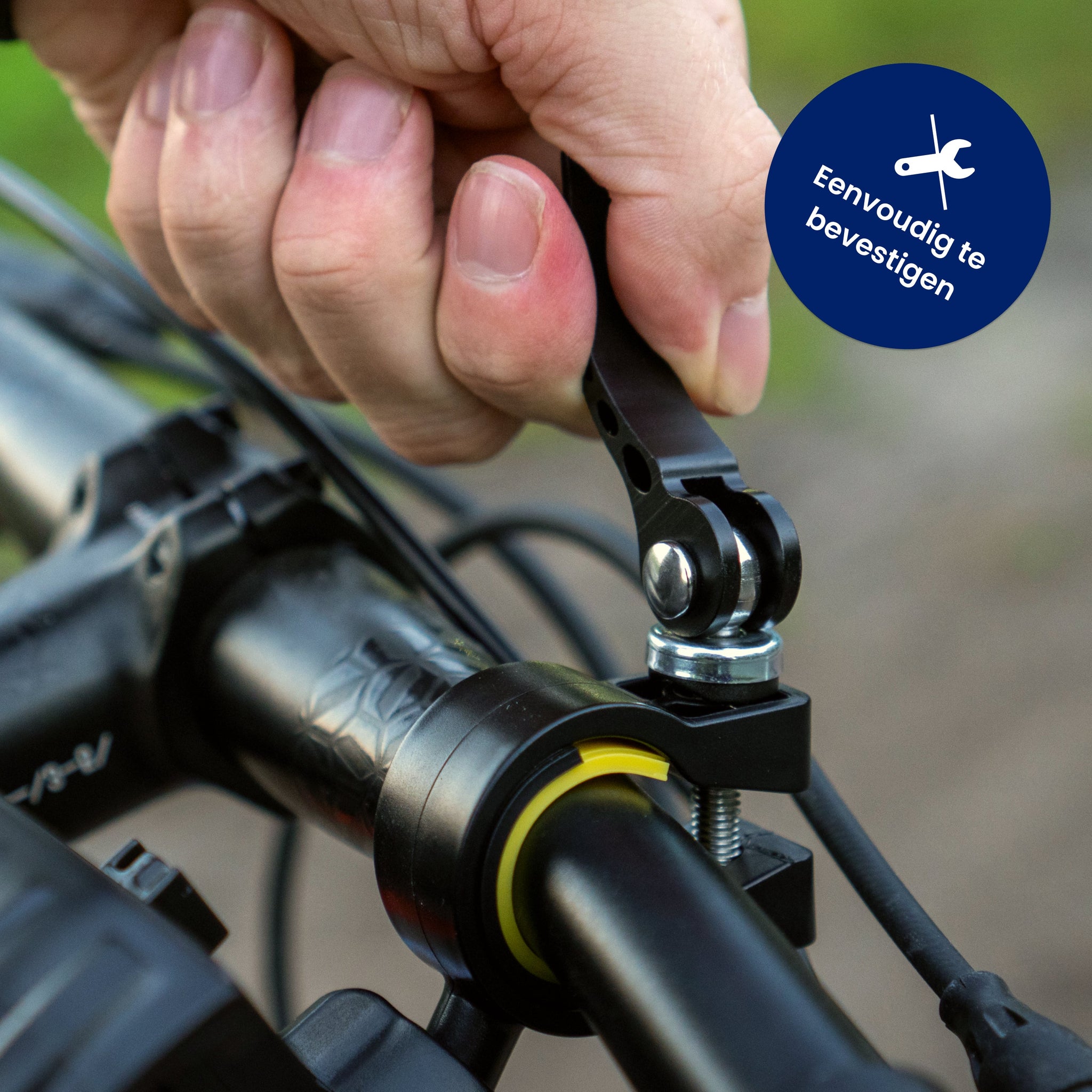 R2B Telefoonhouder Fiets Motor Scooter - Safety Lock Systeem - 360° Rotatie & Kantelbaar - Schokbestendig