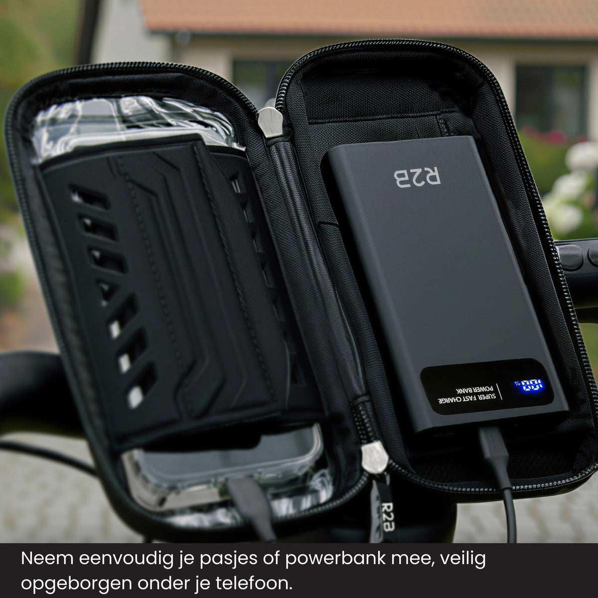 R2B Telefoonhouder Fiets Scooter Motor - Waterdicht - Telefoonhouder fiets