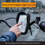 R2B Telefoonhouder Fiets Scooter Motor - Waterdicht - Zwart - Telefoonhouder fiets