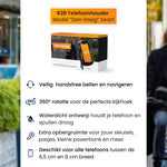 R2B Telefoonhouder Fiets Scooter Motor - Waterdicht - Zwart - Telefoonhouder fiets