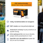 R2B Telefoonhouder Fiets Scooter Motor - Waterdicht - Zwart/Rood - Telefoonhouder fiets