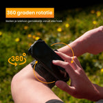 R2B Telefoonhouder Hardlopen - 360° Rotatie - Universeel - Zwart - Telefoonhouder sport
