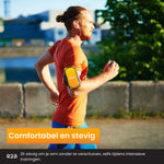 R2B Telefoonhouder hardlopen met 360 graden rotatie - Model Hengelo - Zwart - Telefoonhouder sport