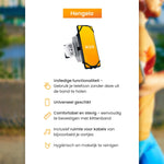 R2B Telefoonhouder hardlopen met 360 graden rotatie - Model Hengelo - Zilver - Telefoonhouder sport