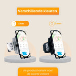 R2B Telefoonhouder hardlopen met 360 graden rotatie - Model Hengelo - Zilver - Telefoonhouder sport
