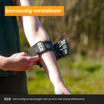 R2B Telefoonhouder hardlopen met 360 graden rotatie - Model Hengelo - Zwart - Telefoonhouder sport
