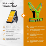 R2B Telefoonhouder Hardlopen Waterdicht + Hardloopvest met Verlichting
