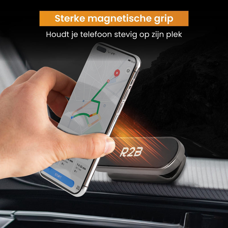 R2B Telefoonhouders Auto Magnetisch met 360 Graden rotatie - Model ’Marken’