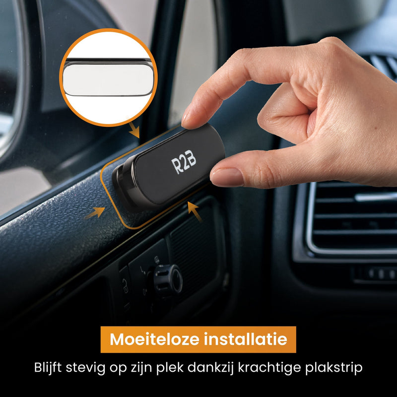 R2B Telefoonhouders Auto Magnetisch met 360 Graden rotatie - Model ’Marken’