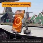 R2B Telefoonhouders Auto Zuignap met Draadloze Oplader & Elektrische Vacuüm Zuignap