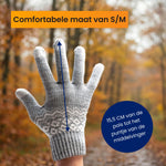R2B Touchscreen Handschoenen - Dames & Heren - Grijs