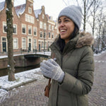 R2B Touchscreen Handschoenen - Dames & Heren - Grijs
