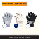 R2B Touchscreen Handschoenen - Dames & Heren - Wit