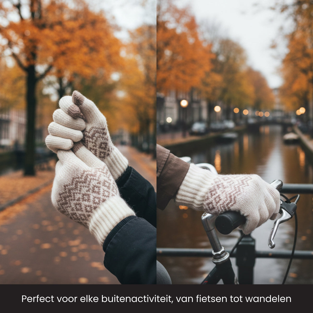 R2B Touchscreen Handschoenen - Dames & Heren - Wit