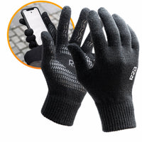R2B Touchscreen Handschoenen Kinderen - Comfortabel & Grip - Jongens & Meisjes - Zwart