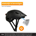 R2B Transparant en Magnetisch Helm Vizier - Geschikt voor de Speed Pedelec Helm van R2B