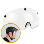 R2B Transparant en Magnetisch Helm Vizier - Geschikt voor de Speed Pedelec Helm van R2B