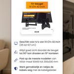 R2B TV Beugel 14 t/m 42 Inch - Draaibaar & Kantelbaar - VESA 200x200