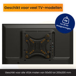 R2B TV Beugel 14 t/m 42 Inch - Draaibaar & Kantelbaar - VESA 200x200