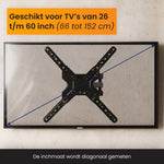 R2B TV Beugel 26 t/m 60 Inch - Draaibaar & Kantelbaar - VESA 400x400