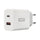 R2B USB-A & USB-C Adapter - 2-in-1 USB Stekker - Stevig & Betrouwbaar - Wit