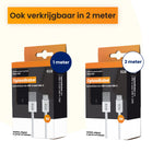 R2B USB-A naar USB-C Kabel - 1 Meter - Snelladen