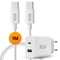 1 meter – met USB-C + USB-A adapter