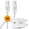 1 meter – met USB-C adapter
