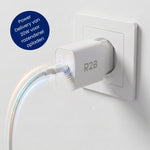 R2B USB-C naar USB-C Kabel met USB-C Adapter - 2 Meter - Snelladen