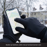 R2B Waterdichte Handschoenen - Touchscreen & Grip - Dames & Heren - Zwart