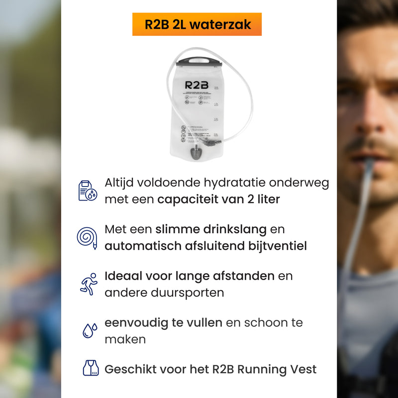 R2B Waterzak voor runningvest