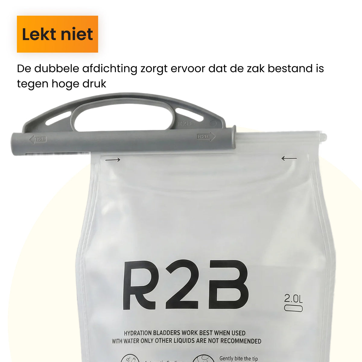 R2B Waterzak voor runningvest
